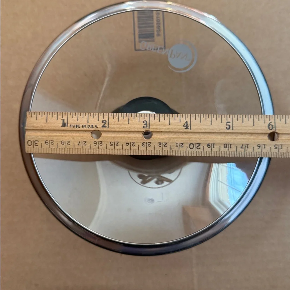 Green Pan Brand Replacement LID ONLY Approximately for a 6 inch sauce pan.